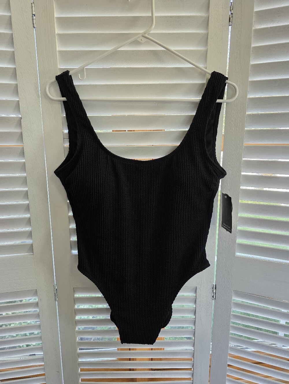 NOBO Bodysuit Style One-piece Swimsuit Women's Size L